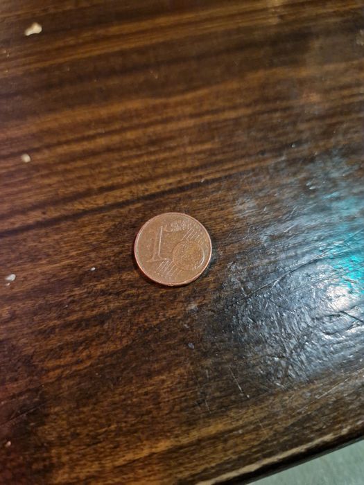 Moeda rara 1 cêntimo