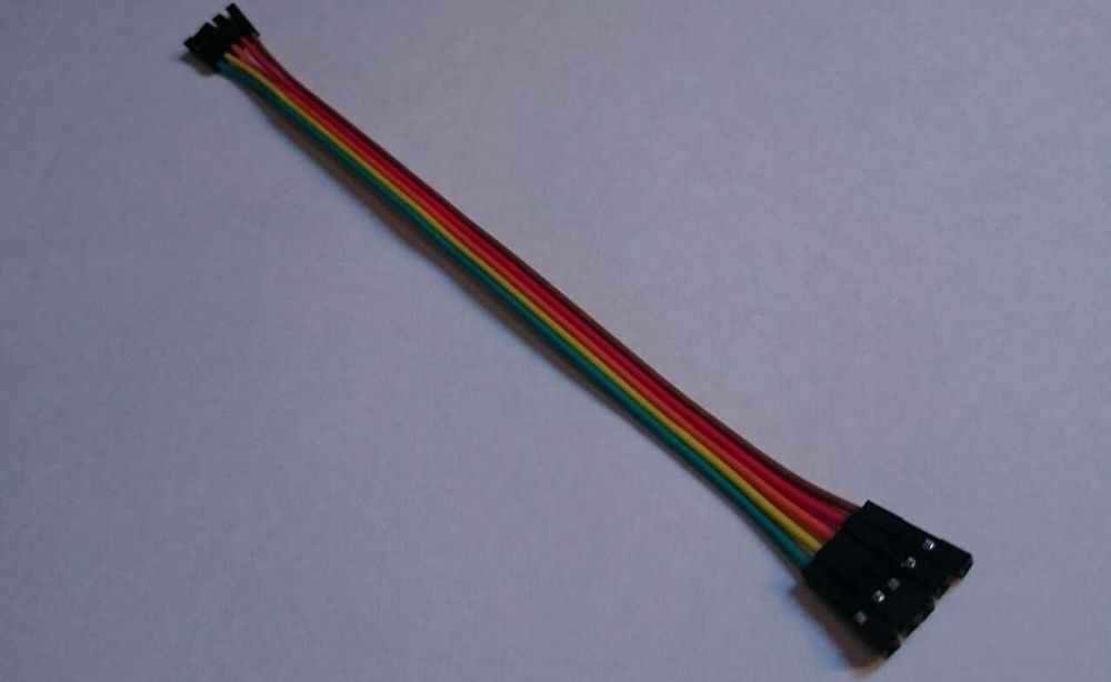 100x fio jumper cabo 5pin Arduino Raspberry Breadboard Display Shield
