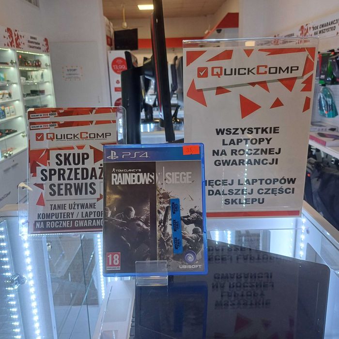 Gra PlayStation 4 PS4 / PS5 Tom Clancy's Rainbow Six Siege Gwar 1 rok