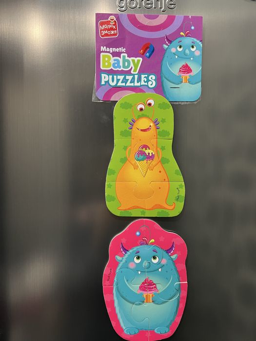 Магнітні мʼякі пазли Fisher Price, Vladi Toys