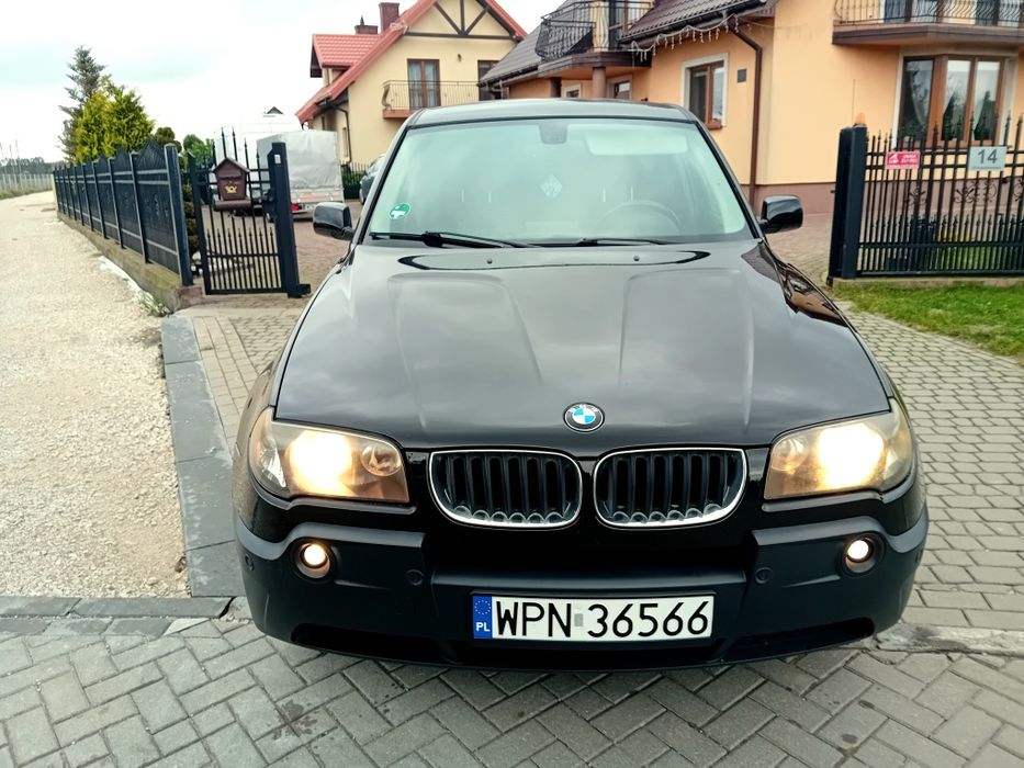 Bmw X3 2.0 150 km.  Skórzana tapicerka. 4x4 idealna na zimę.