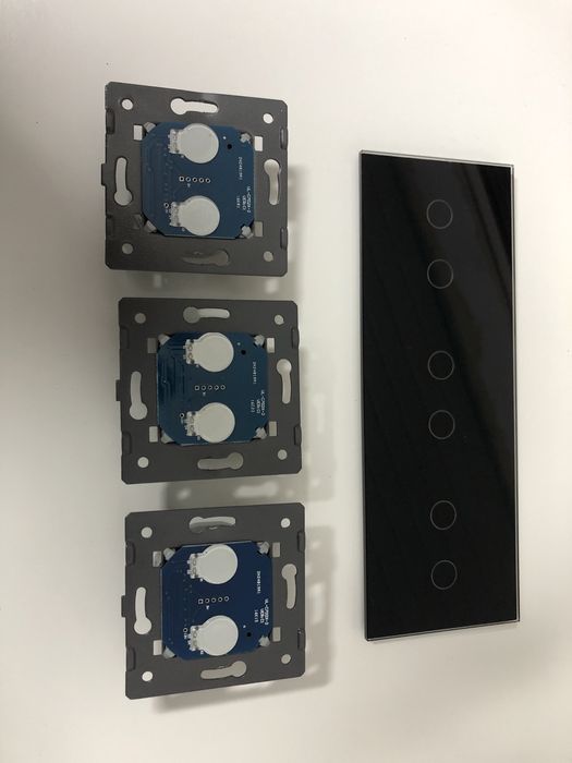 Livolo komplet rolety światło