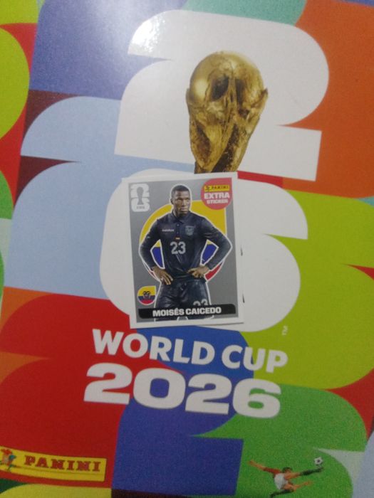 Cromo do mundial 2026 estra stiker