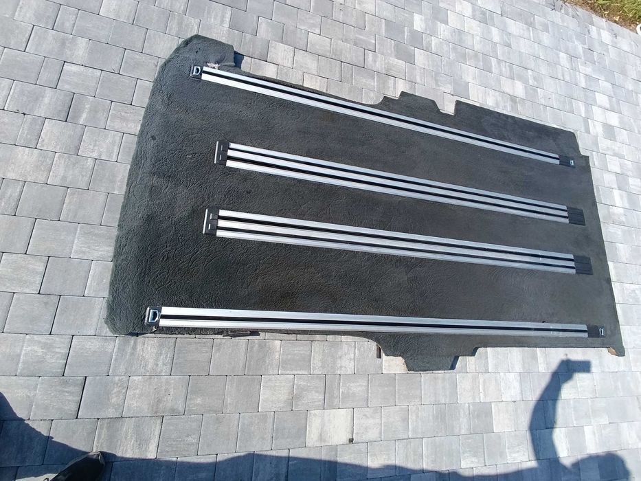 Podłoga szyny VW T5 T6 long welur czarny