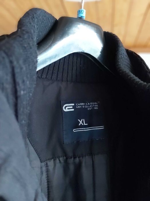 Kurtka zimowa męska czarna CARRY r.XL