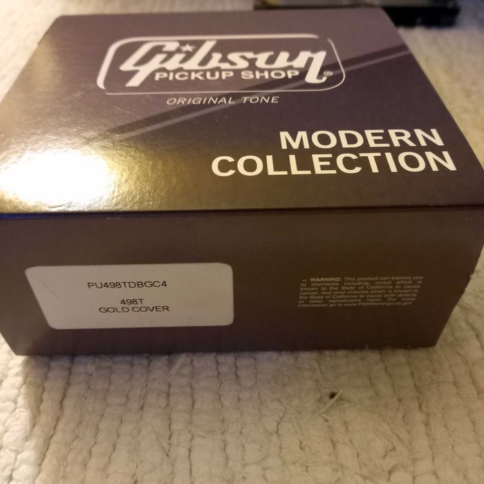 pickup Gibson 498T (Les Paul, SG, etc) humbucker novo na caixa