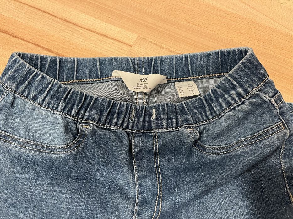 Spodnie dziewczęce rozmiar 128 H&M
