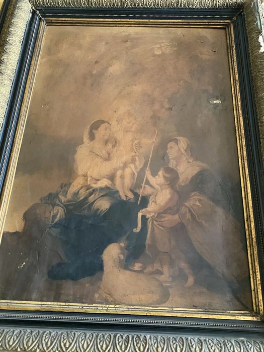 Stary obraz ,rama