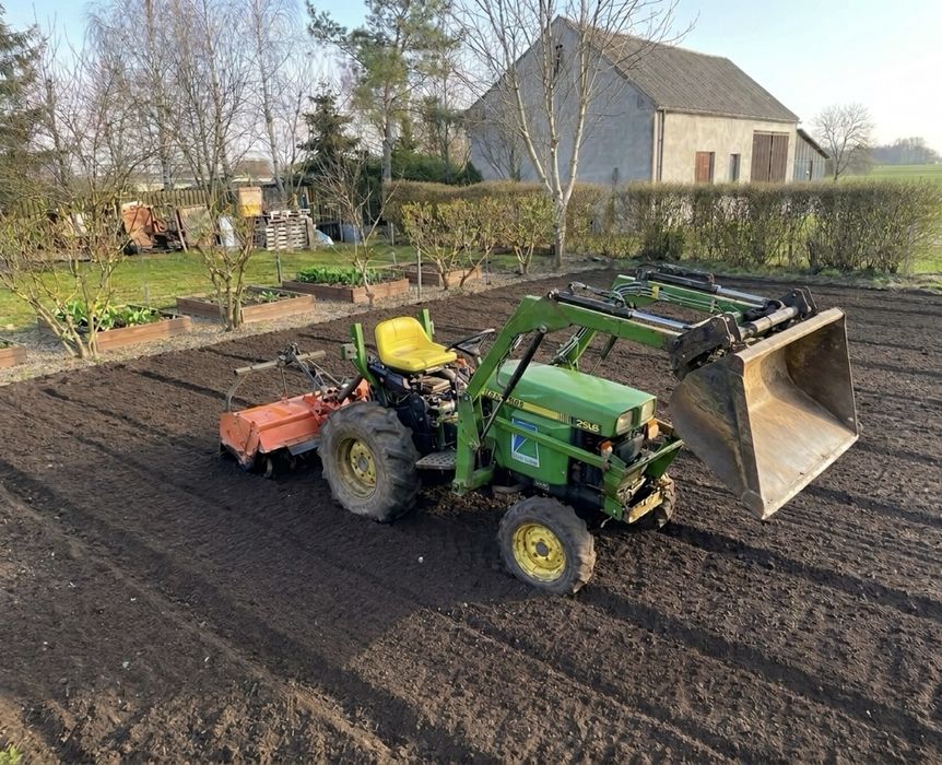 Usługi glebogryzarką/ równanie / uprawa ogrodów