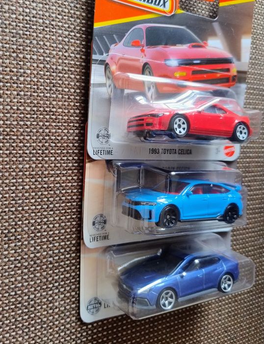 3×Matchbox JDM Toyota Subaru  Honda