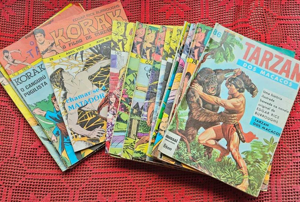 Revistas Tarzan de varias épocas