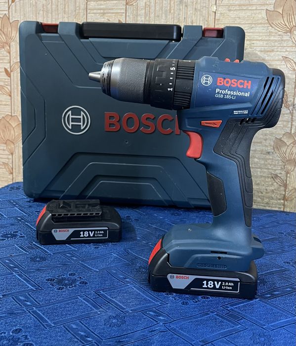 Bosch GSB 185-LI Ударний Шуруповерт 18V 2x2Ah Кейс