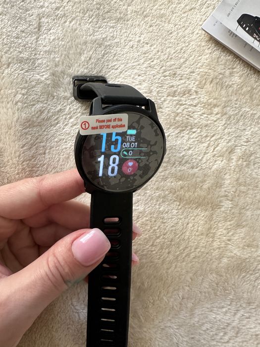 Смартчасы Q68 (SENBONO S08) Black