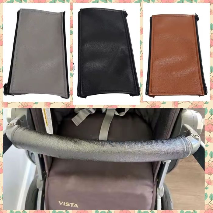 Новый чехол на ручку коляски бампер кожа накладка накидка чохол