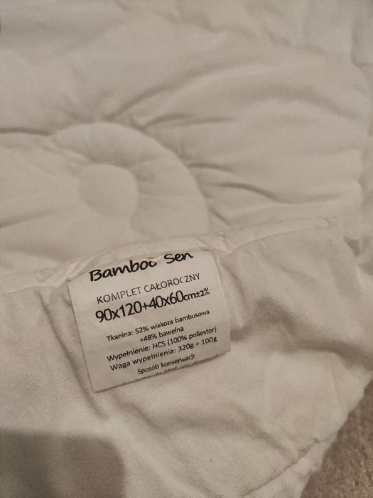 Kolderka niemowleca i poduszka