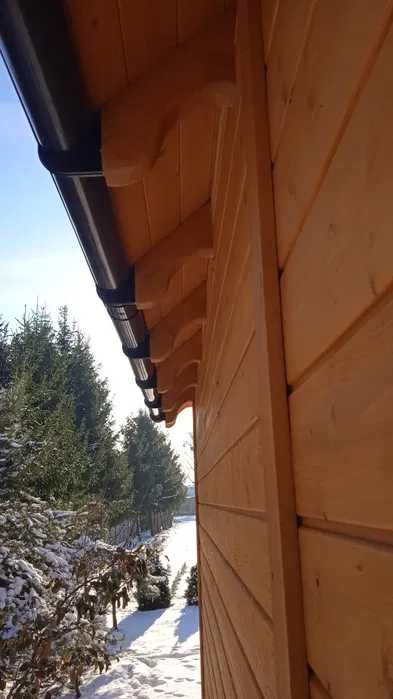 Budujemy domy letniskowe świerkowe , lub modrzewiowe z antresolą