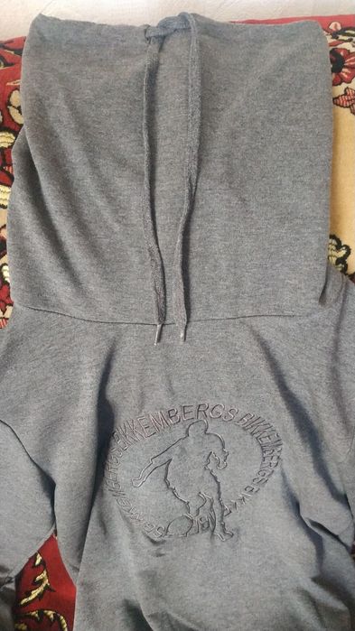 Толстовка мужская с длинной горловиной