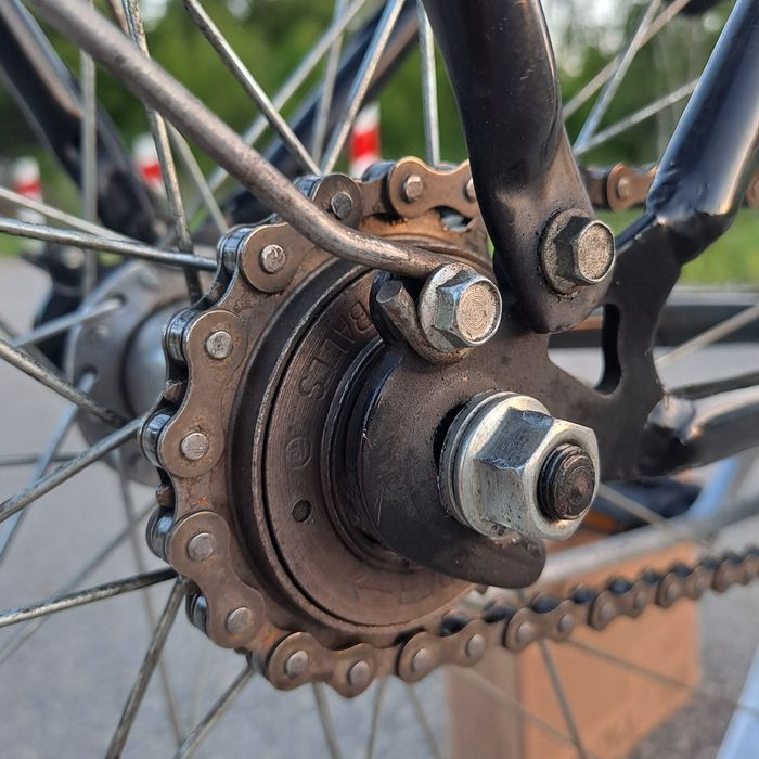 Rower Miejski B'Twin Elops | Singlespeed | Nowe opony | Dynamo | Po serwisie