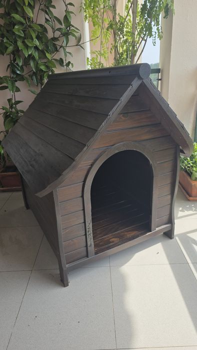 Case de madeira para cao