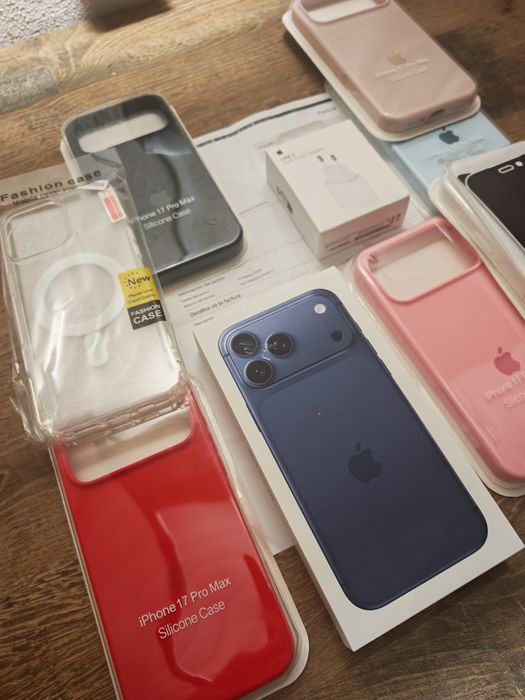 iPhone 17 Pro Max 6.9" 256GB Azul  Selado, C/Garantia Aceito Reto