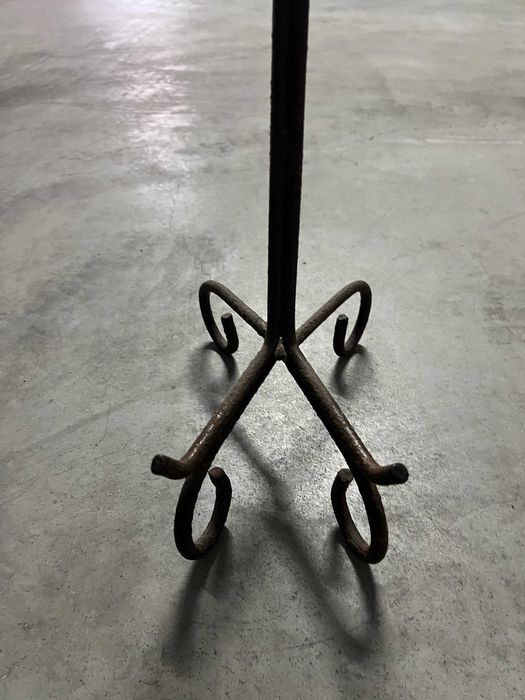 Suporte pratos em ferro forjado