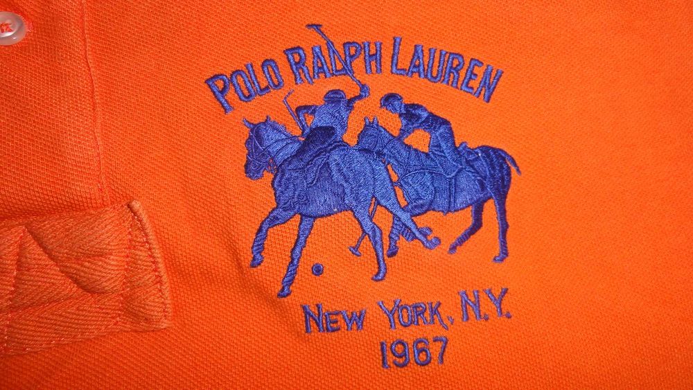 RALPH LAUREN - Oryginalna koszulka POLO - Rozmiar M / L