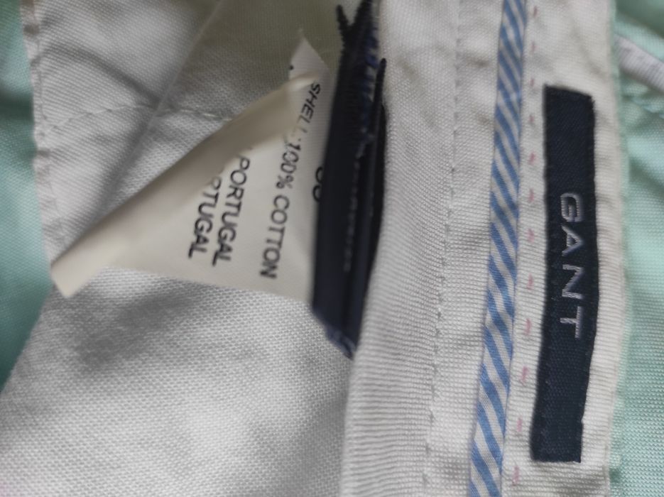 Gant miętowe szorty