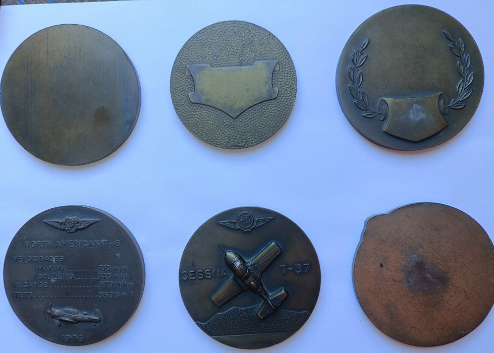 Medalhas de Festa do Pilotaço. Associação Força Aérea Portuguesa. AFAP