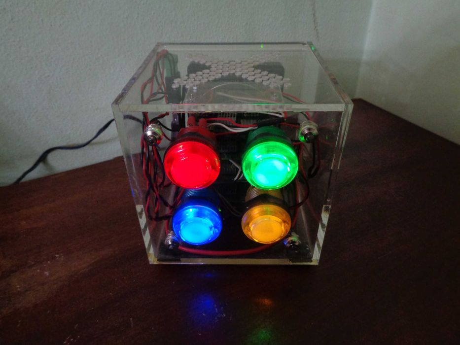 [Usado] Cluster custom-made com 4 placas Raspberry Pi Zero 2W