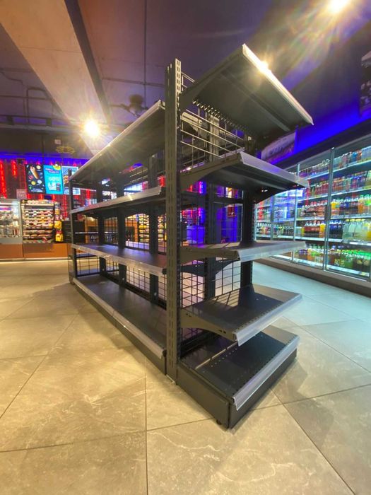 Полиці торгові стелажі в наявності, безкоштовна доставка, є монтаж