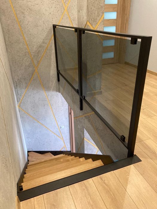 Balustrady, balustrady szklane, metalowe, balustrada