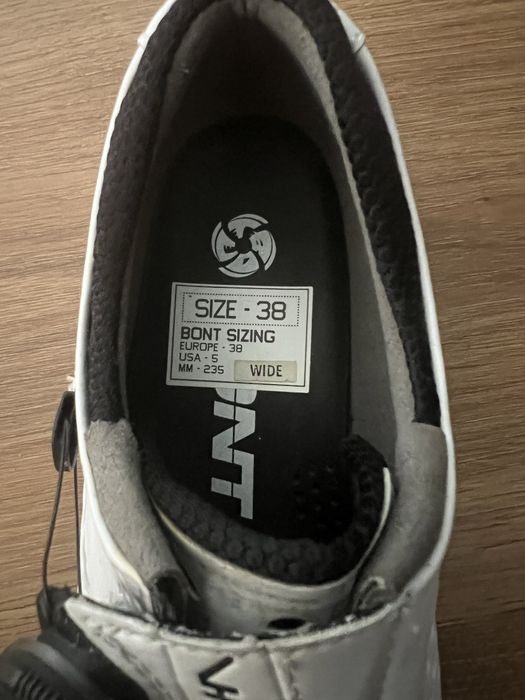 Sapatos Ciclismo BONT Vaypor S Tam. 38