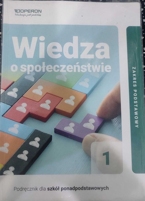 Podręcznik - Wiedza o społeczeństwie do 1 klasy Liceum/Technikum