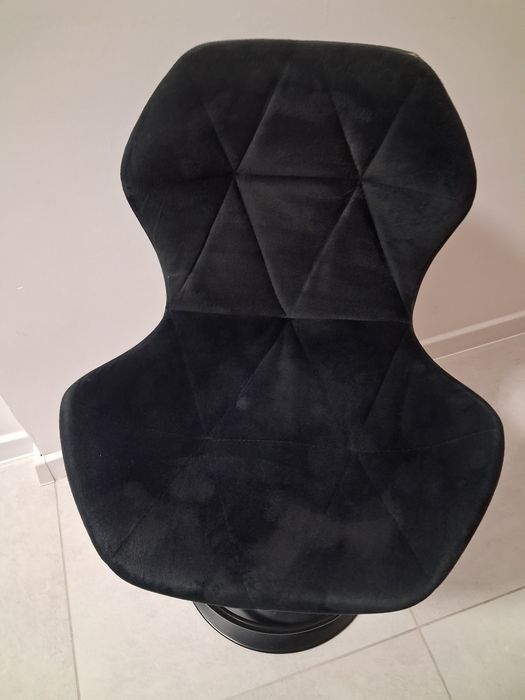 Hoker barowy 2 szt welurowy