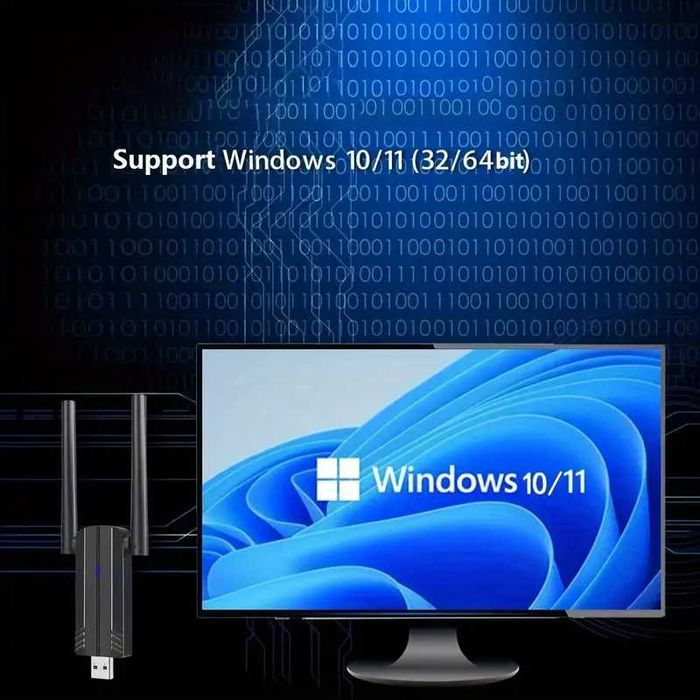 WiFi приймач-передавач 5G високошвидкісна мережева карта