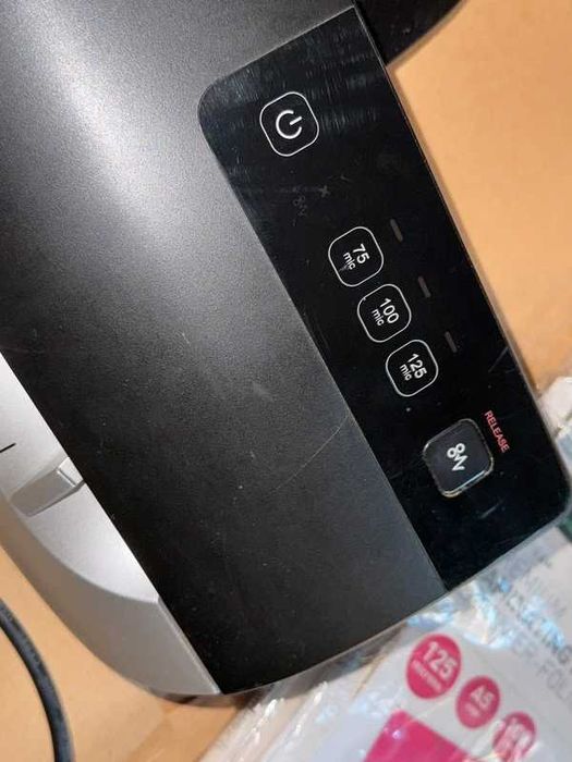 Máquina de Plastificar + Bolsas A3 (sem caixa)