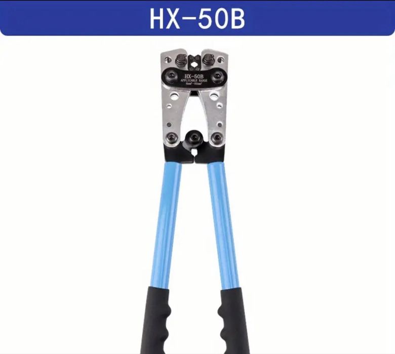 Alicate de Cravar terminais Profissional HX-50B (6-50mm²)