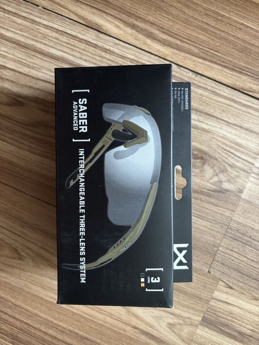 Тактичні окуляри Wiley X Saber Advanced 3 лінзи