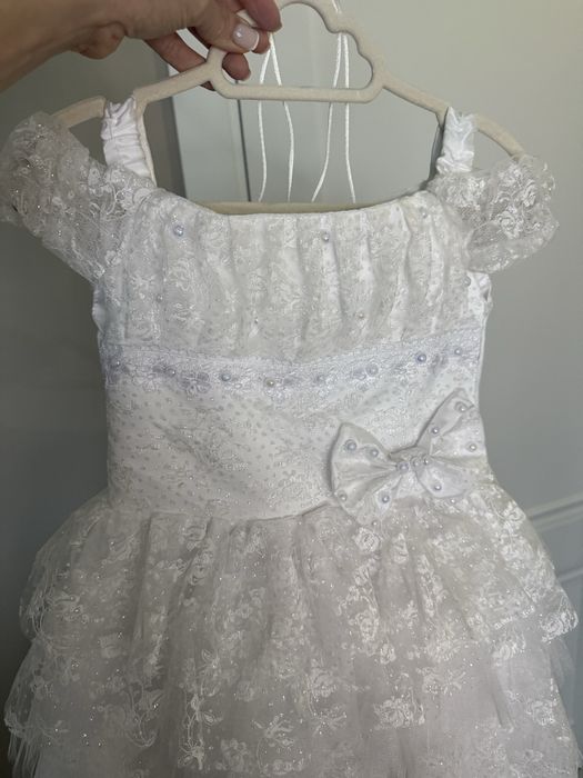 Сукня біла Сніжинки, Костюм Сніжинки 5-6 років