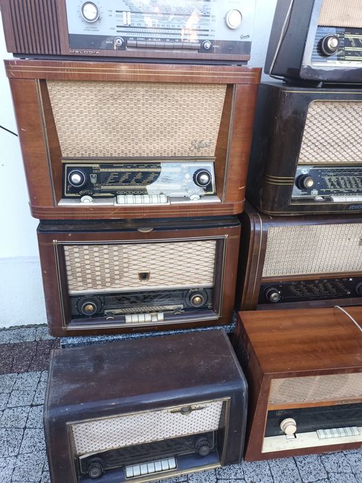 Stare radia lampowe zestaw 8 sztuk