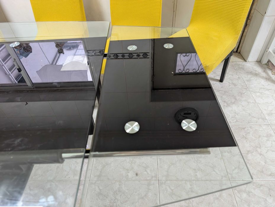 Mesa Jantar em Vidro