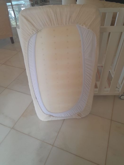 Mini-Berço de Co-Sleeping Doco Sleeping de Madeira 50x90 cm - Branco