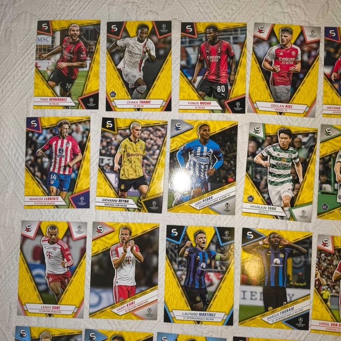 Cartas Common Movimento Topps Superstars