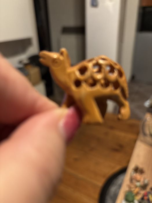Figurka drewno azurowe