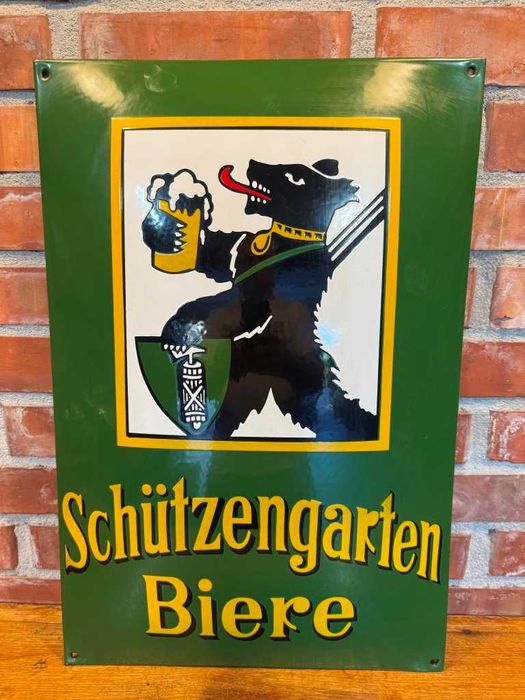 Szyld emaliowany, reklama blacha