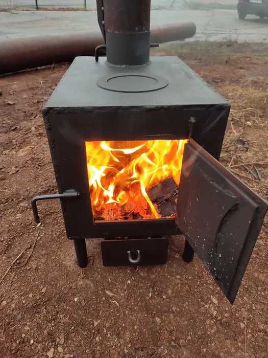 Буржуйка в дом, гараж, кухню, СТО, бокс, булерьян, Булер'ян, печка піч