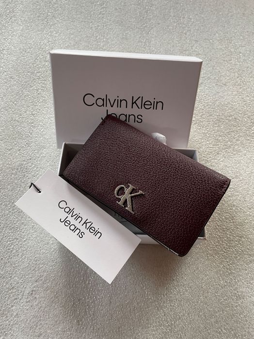 Новый кошелек calvin klein (ck minimal monogram wallet) с америки