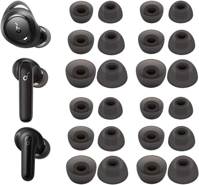 ‼️ Anker Ear Tips Kit (5 пар) - сменные амбушюры для TWS наушников