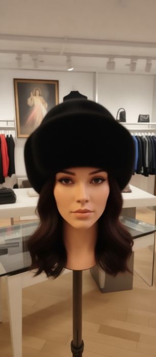 Czapka damska grzybek