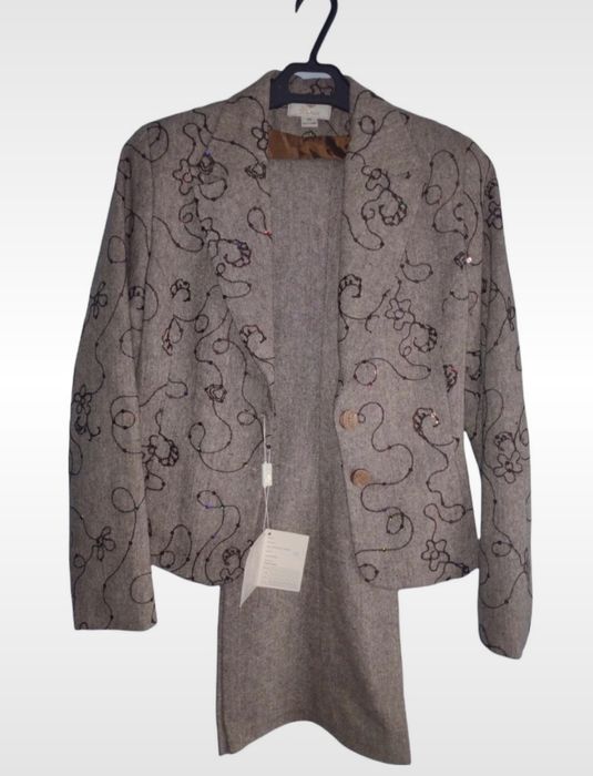 Vintage garnitur żeński MADE IN POLAND